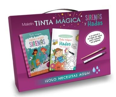 MALETÍN TINTA MÁGICA: SIRENAS Y HADAS | 9788468369730 | LOTT, AMANDA