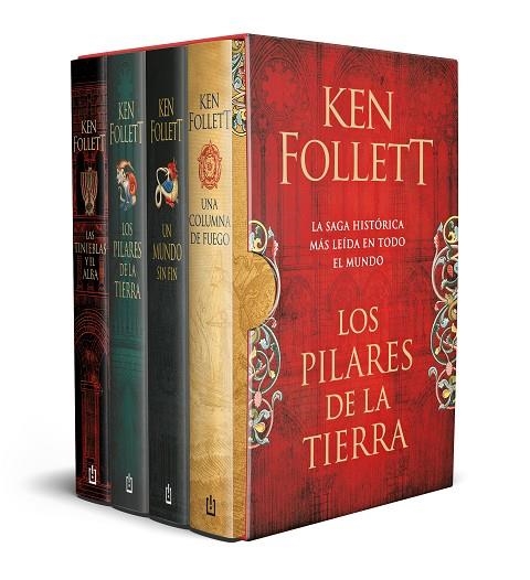 ESTUCHE SAGA LOS PILARES DE LA TIERRA | 9788466372732 | FOLLETT, KEN