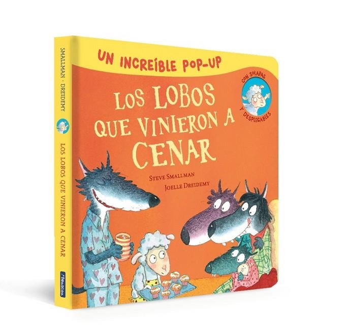 POP-UP DE LOS LOBOS QUE VINIERON A CENAR (LA OVEJITA QUE VINO A CENAR. LIBRO POP | 9788448865979 | SMALLMAN, STEVE