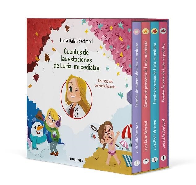 ESTUCHE LAS ESTACIONES DE LUCÍA, MI PEDIATRA | 9788408279419 | GALÁN BERTRAND, LUCÍA