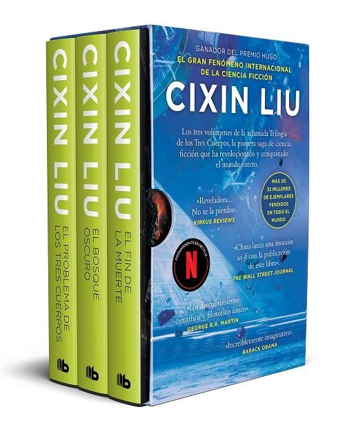 TRILOGÍA DE LOS TRES CUERPOS (ESTUCHE CON: EL PROBLEMA DE LOS TRES CUERPOS | EL | 9788413146928 | LIU, CIXIN