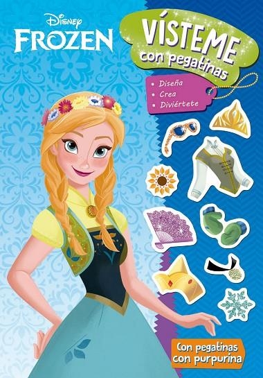 FROZEN. VÍSTEME CON PEGATINAS | 9788419547453 | DISNEY