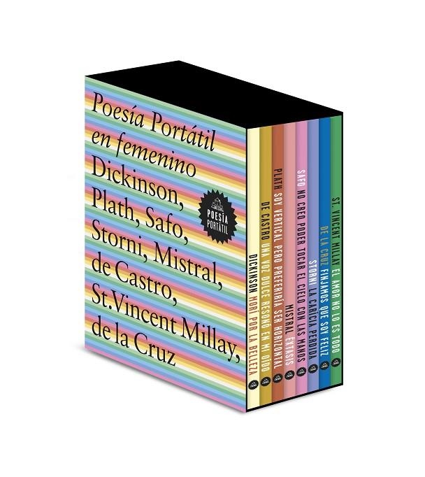 POESÍA PORTÁTIL EN FEMENINO | 9788439744122 | DICKINSON, EMILY/DE CASTRO, ROSALÍA/PLATH, SYLVIA/MISTRAL, GABRIELA/SAFO/STORNI, ALFONSINA/DE LA CRU