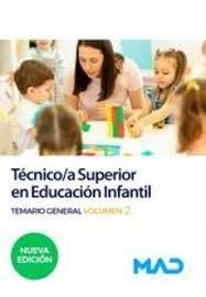 TÉCNICO/A SUPERIOR EN EDUCACIÓN TEMARIO GENERAL VOLUMEN 2 | 9788414270981 | CLAVIJO GAMERO, ROCIO/JUNQUERA VELASCO, CARMEN ROSA/ALES REINA, MANUEL/ARMARIO TORO, JERONIMO/GONZÁL