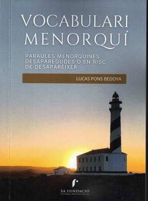 VOCABULARI MENORQUI | 9788409678259 | PONS BEDOYA, LUCAS
