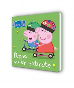 PEPPA PIG. LIBRO DE CARTÓN - PEPPA VA EN PATINETE | 9788448869540 | HASBRO