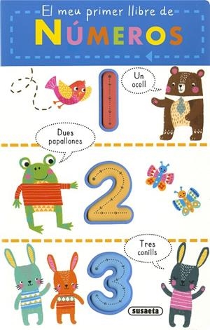 EL MEU PRIMER LLIBRE DE NÚMEROS | 9788410840287 | SUSAETA EDICIONES