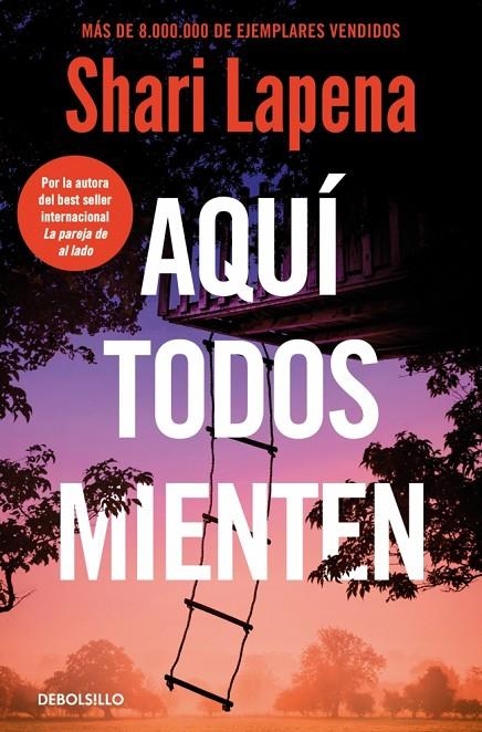 AQUÍ TODOS MIENTEN | 9788466379748 | LAPENA, SHARI