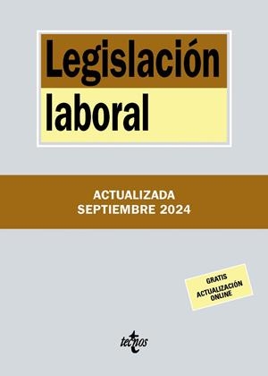 LEGISLACIÓN LABORAL | 9788430990856 | EDITORIAL TECNOS