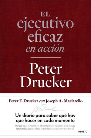 EL EJECUTIVO EFICAZ EN ACCIÓN | 9788423438723 | DRUCKER, PETER