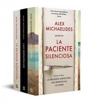 PACK ALEX MICHAELIDES (CONTIENE: LA PACIENTE SILENCIOSA | LA FURIA | LAS DONCELL | 9788466382748 | MICHAELIDES, ALEX