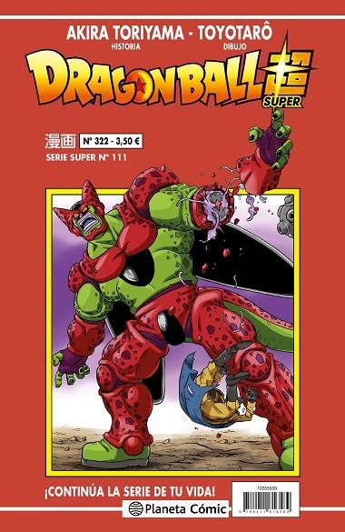 DRAGON BALL SERIE ROJA Nº 322 | 9788411619301 | TORIYAMA, AKIRA/TOYOTARÔ