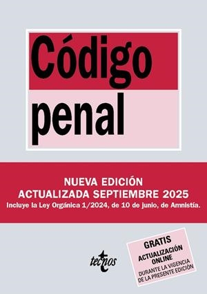 CÓDIGO PENAL | 9788430993093 | EDITORIAL TECNOS