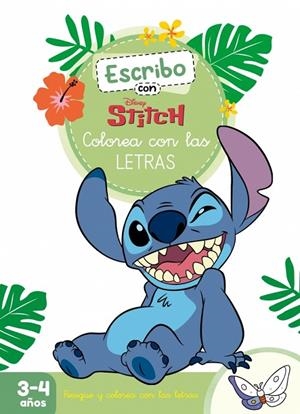 ESCRIBO CON STITCH. COLOREA CON LAS LETRAS (DISNEY. PRIMEROS APRENDIZAJES) | 9788419487490 | DISNEY