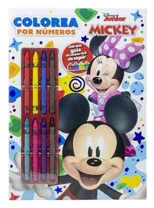 MICKEY. COLOREA POR NÚMEROS CON CERAS | 9788410029545 | DISNEY