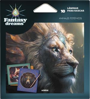 LÁMINAS PARA RASCAR: ANIMALES TOTÉMICOS | 9788468375182 | EQUIPO FLEURUS