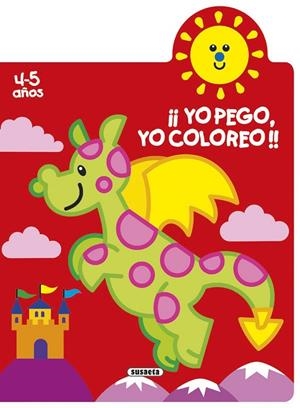 ¡YO PEGO, YO COLOREO! 4-5 AÑOS | 9788467780666 | BUSQUETS, JORDI