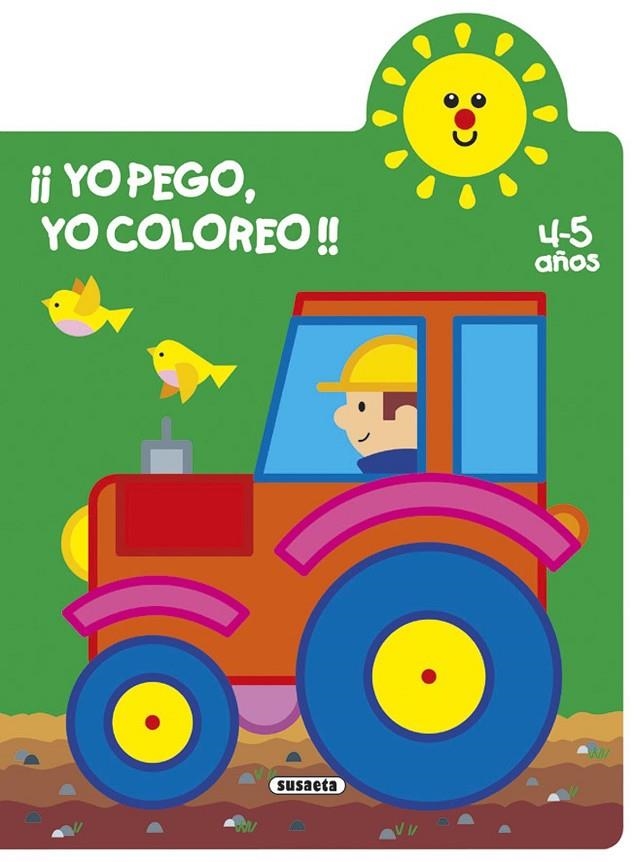 ¡YO PEGO, YO COLOREO! 4-5 AÑOS | 9788467780659 | BUSQUETS, JORDI