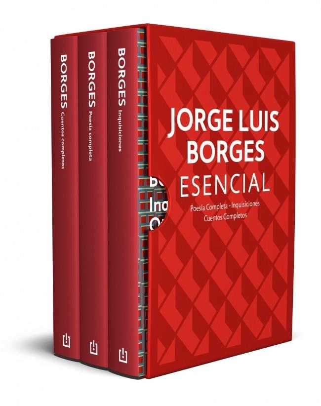 ESTUCHE JORGE LUIS BORGES ESENCIAL (CONTIENE: POESÍA COMPLETA | CUENTOS COMPLETO | 9788466382557 | BORGES, JORGE LUIS