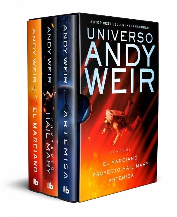 UNIVERSO ANDY WEIR (EDICIÓN ESTUCHE CON: EL MARCIANO | PROYECTO HAIL MARY | ARTE | 9791387652043 | WEIR, ANDY