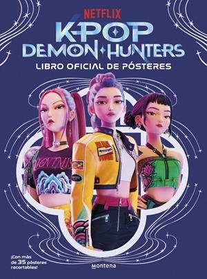 KPOP DEMON HUNTERS: LIBRO OFICIAL DE PÓSTERES | 9791387973285 | NETFLIX