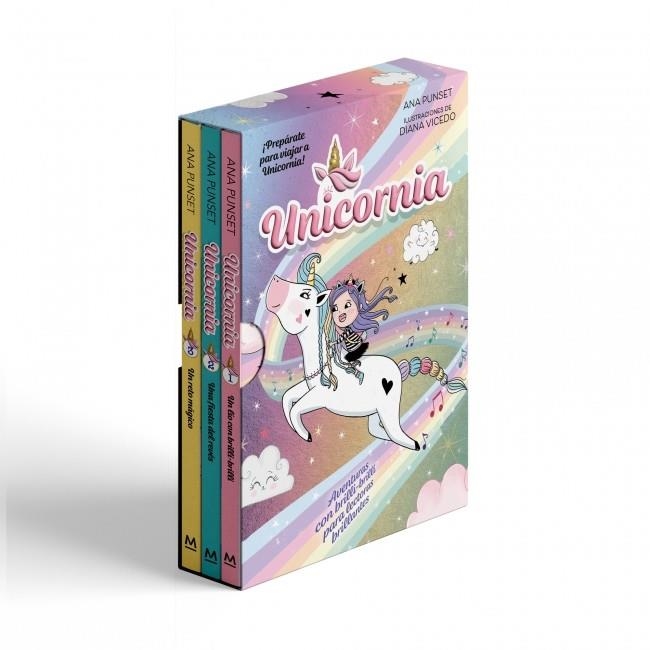 UNICORNIA - ESTUCHE ESPECIAL UNICORNIA: LIBROS 1 AL 3 | 9791387598068 | PUNSET, ANA
