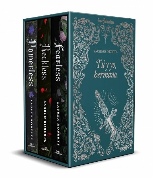 POWERLESS: ESTUCHE AZER (CONTIENE: POWERLESS, RECKLESS Y FEARLESS) (SAGA POWERLE | 9791387741631 | ROBERTS, LAUREN