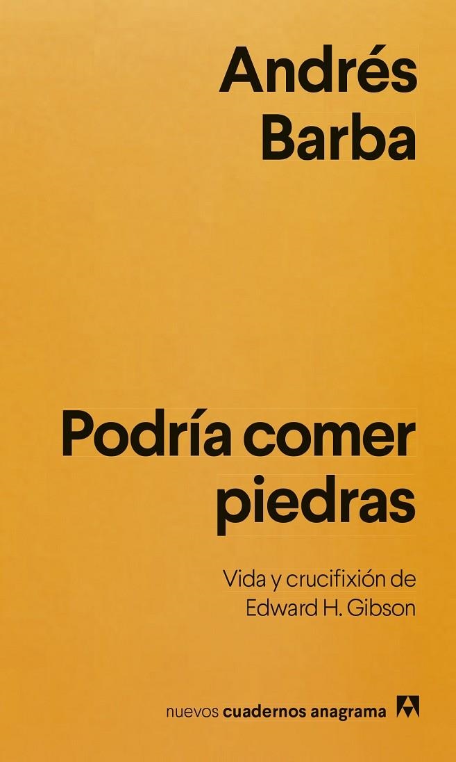 PODRÍA COMER PIEDRAS | 9788433949271 | BARBA, ANDRÉS