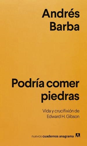 PODRÍA COMER PIEDRAS | 9788433949271 | BARBA, ANDRÉS