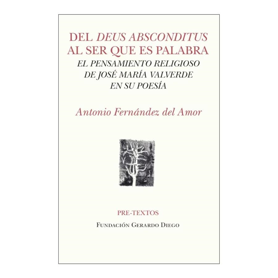 DEL DEUS ABSCONDITUS AL SER QUE ES PALABRA | 9791388054143 | FERNANDEZ DEL AMOR, ANTONIO