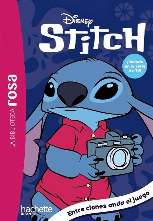 LA BIBLIOTECA ROSA. STITCH, 8. ENTRE CLONES ANDA EL JUEGO | 9788410301764 | DUVAL, THÉO
