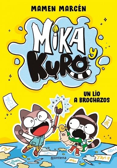 MIKA Y KURO 1 - UN LÍO A BROCHAZOS | 9791387809515 | MARCÉN (@CHICACONFLEQUILLO), MAMEN