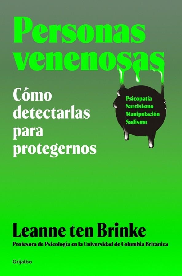 PERSONAS VENENOSAS | 9788425373947 | TEN BRINKE, LEANNE
