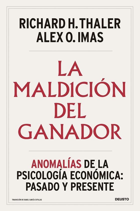 LA MALDICIÓN DEL GANADOR | 9788423439027 | THALER, RICHARD H./IMAS, ALEX O.