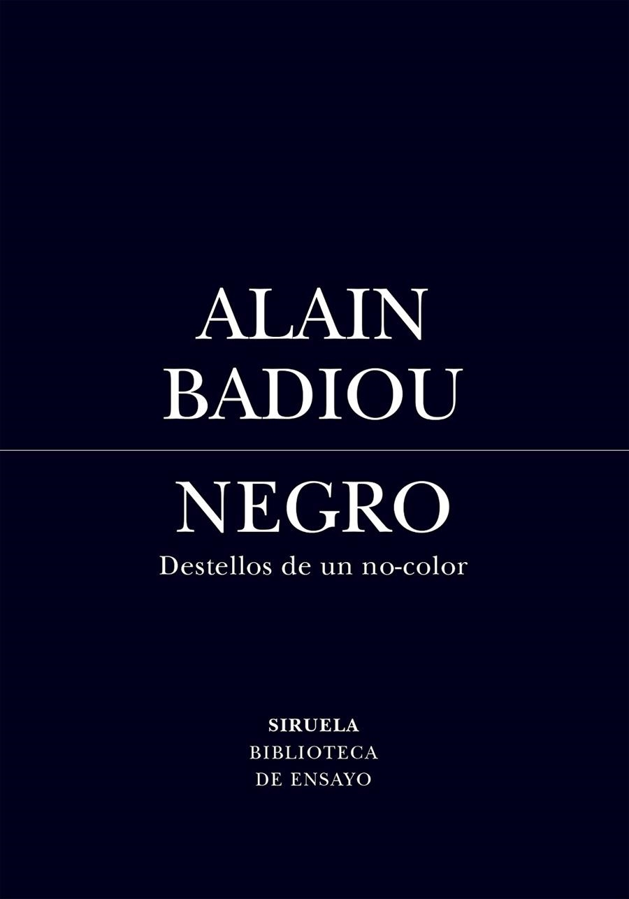 NEGRO | 9791388032127 | BADIOU, ALAIN