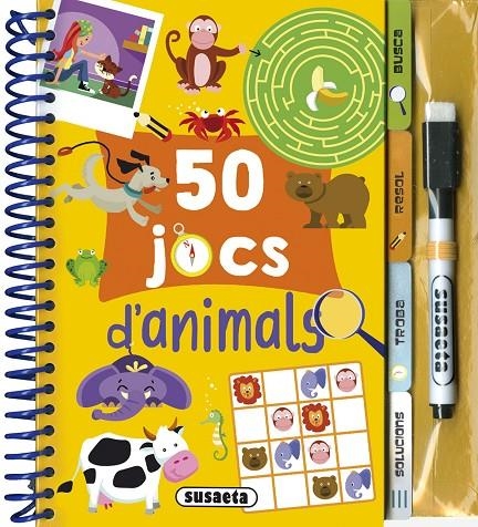 50 JOCS D?ANIMALS | 9788410843301 | DIBUJATOR