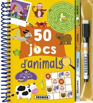 50 JOCS D?ANIMALS | 9788410843301 | DIBUJATOR