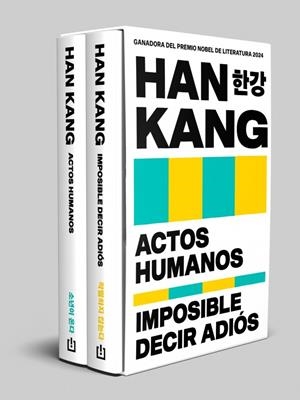 ESTUCHE HAN KANG: CONTIENE IMPOSIBLE DECIR ADIÓS | ACTOS HUMANOS | 9788466392624 | KANG, HAN