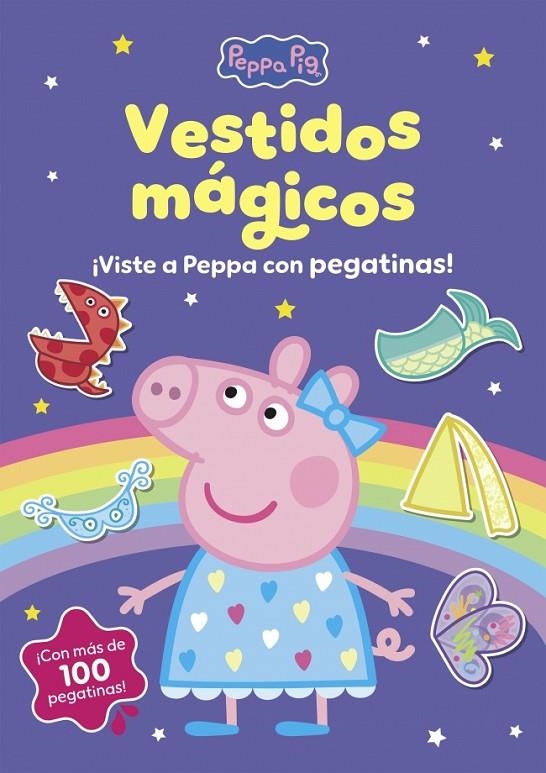PEPPA PIG. CUADERNO DE ACTIVIDADES - LOS VESTIDOS MÁGICOS. CUADERNO DE PEGATINAS | 9788448873424 | HASBRO
