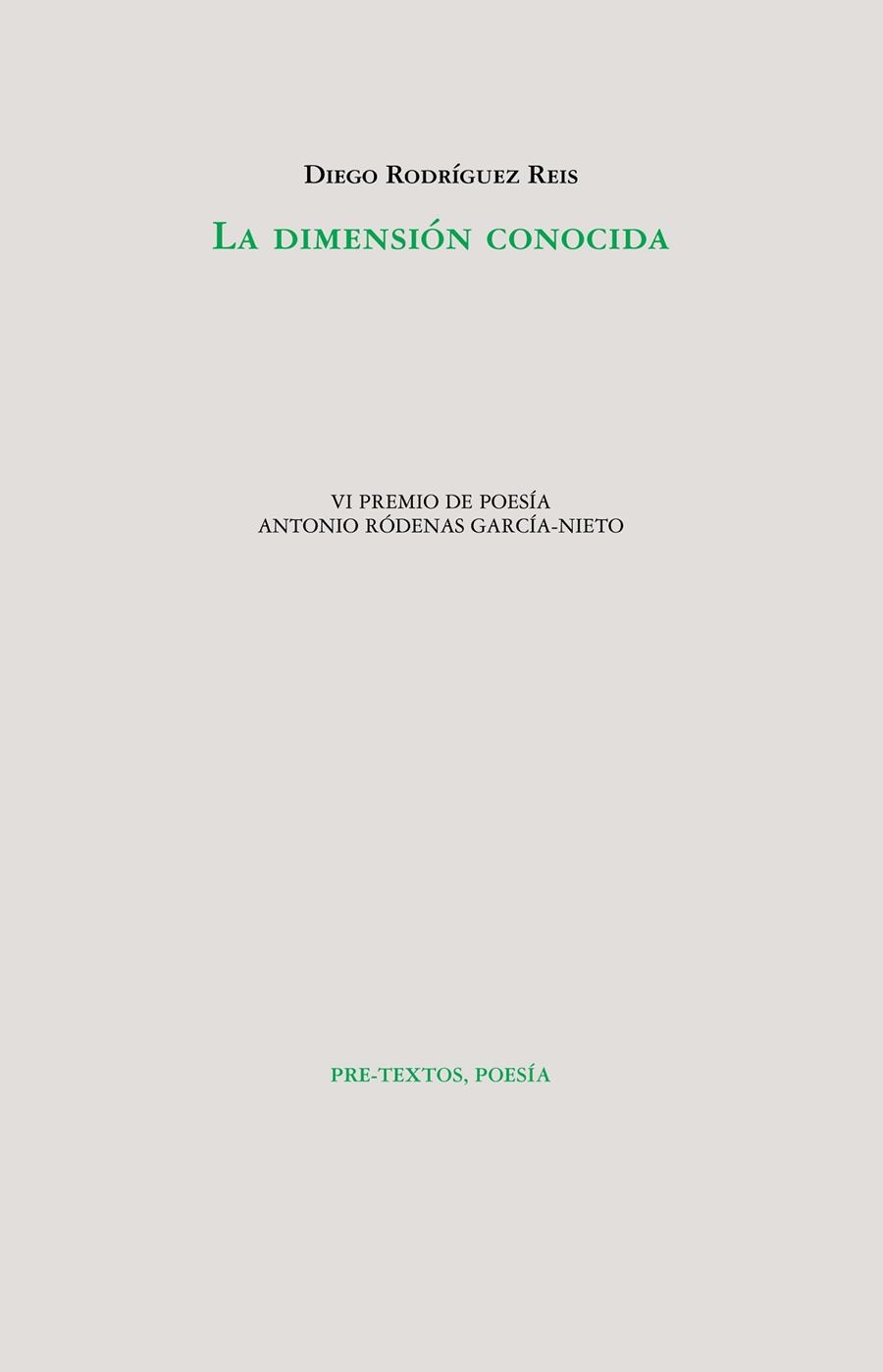 LA DIMENSIÓN CONOCIDA | 9791388054327 | RODRÍGUEZ REIS, DIEGO
