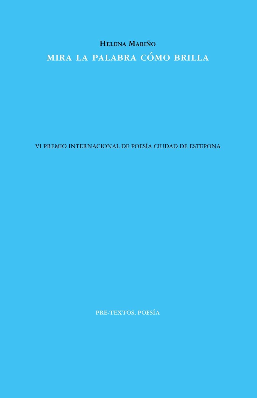 MIRA LA PALABRA CÓMO BRILLA | 9791388054372 | MARIÑO, HELENA
