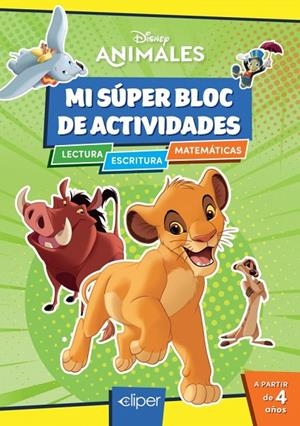 MI SÚPER BLOC DE ACTIVIDADES DISNEY - ANIMALES DISNEY | 9788419487742 | DISNEY
