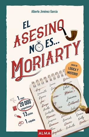 EL ASESINO NO ES MORIARTY | 9791388389023 | ALBERTO JIMÉNEZ
