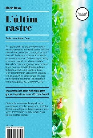 L'ÚLTIM RASTRE | 9791387726591 | REVA, MARIA