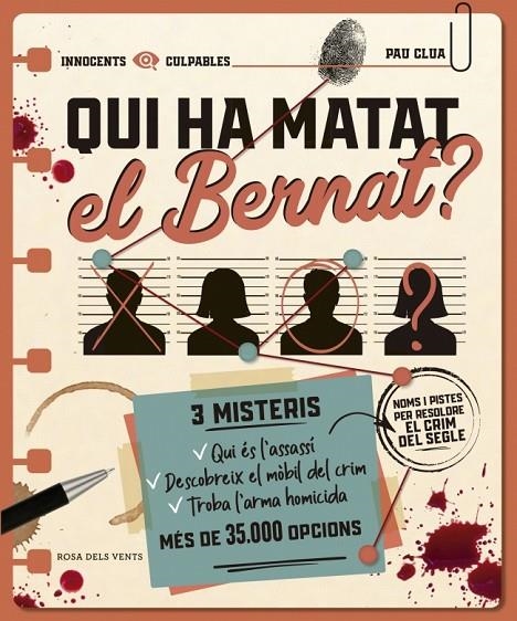 QUI HA MATAT EL BERNAT? | 9791388316203 | CLUA, PAU